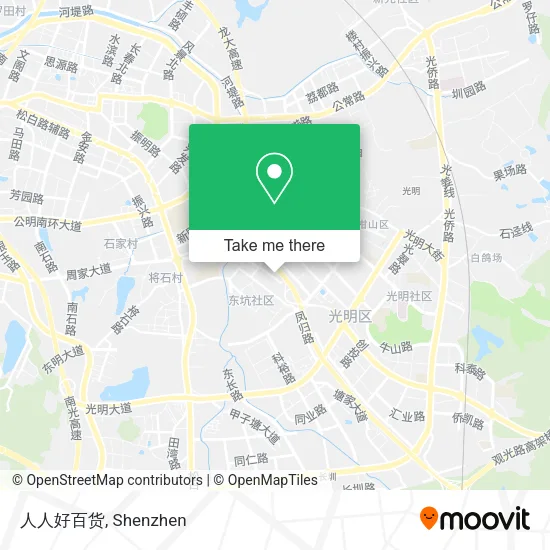 人人好百货 map