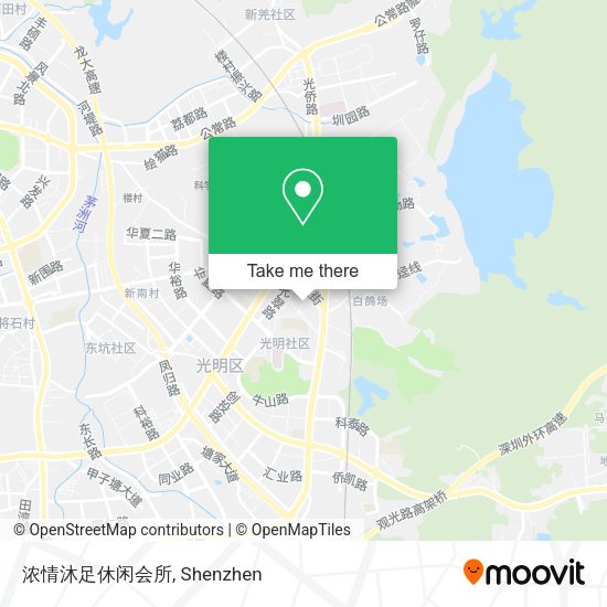 浓情沐足休闲会所 map