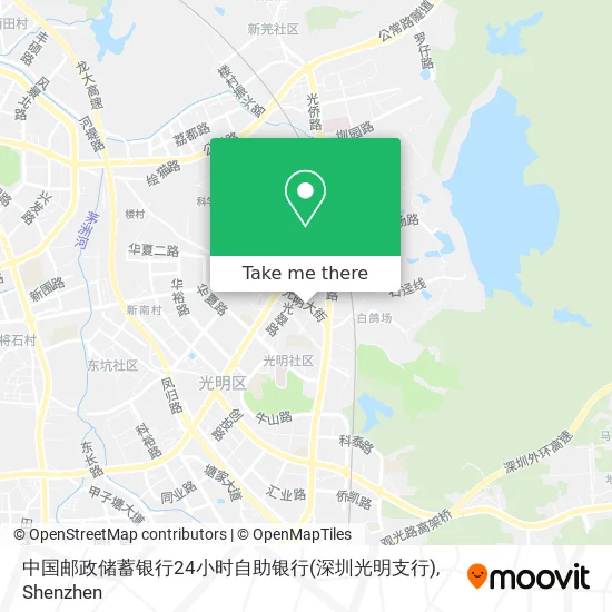 中国邮政储蓄银行24小时自助银行(深圳光明支行) map