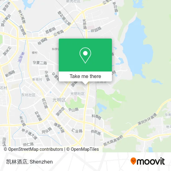 凯林酒店 map