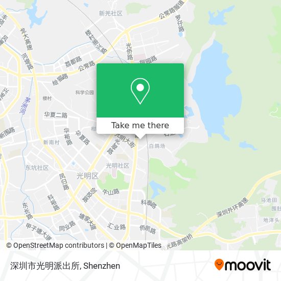 深圳市光明派出所 map