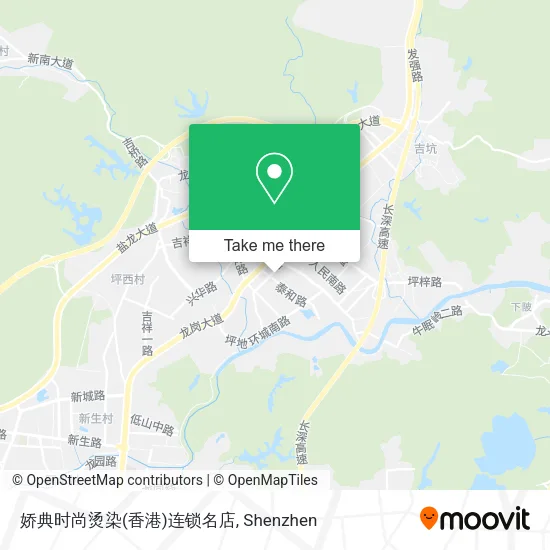娇典时尚烫染(香港)连锁名店 map