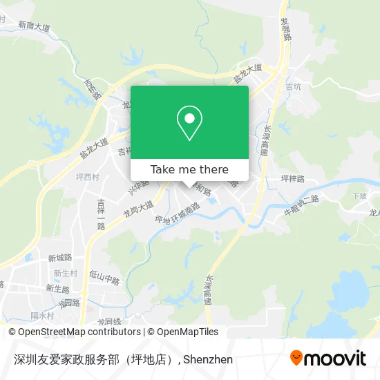 深圳友爱家政服务部（坪地店） map