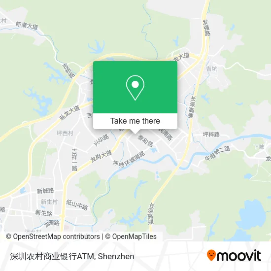 深圳农村商业银行ATM map