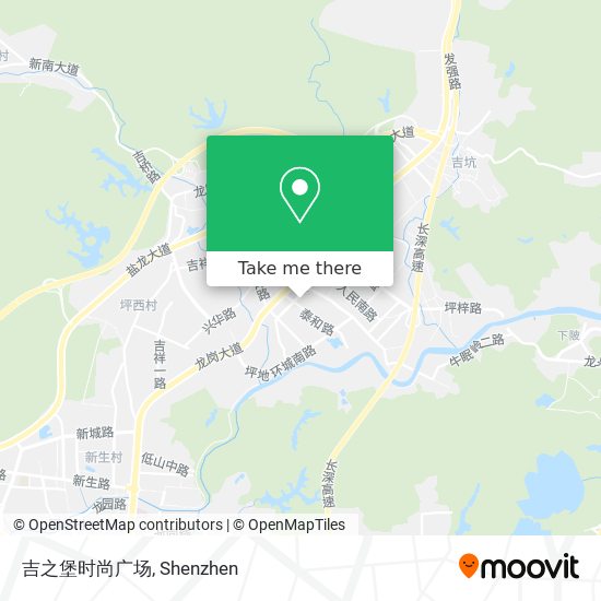 吉之堡时尚广场 map