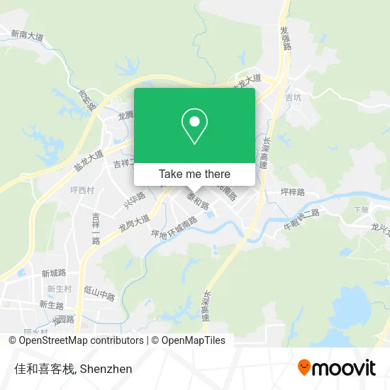 佳和喜客栈 map