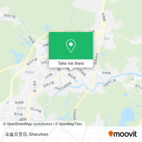 金鑫百货店 map