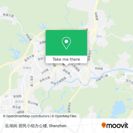 岳湖岗-居民小组办公楼 map