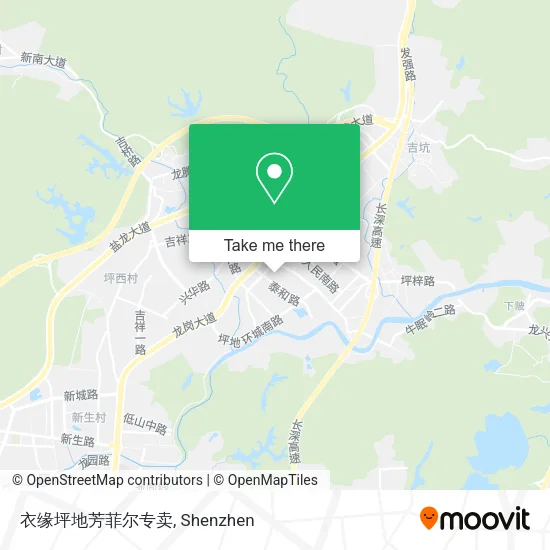 衣缘坪地芳菲尔专卖 map