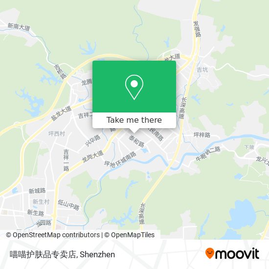 喵喵护肤品专卖店 map