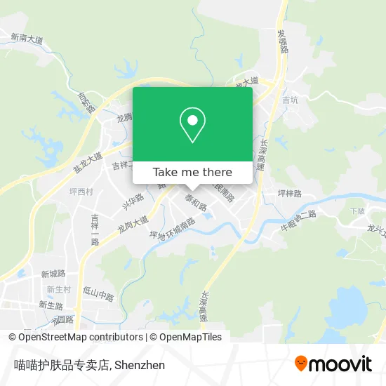 喵喵护肤品专卖店 map