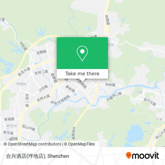 合兴酒店(坪地店) map