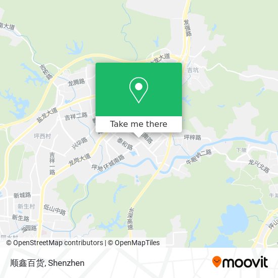 顺鑫百货 map