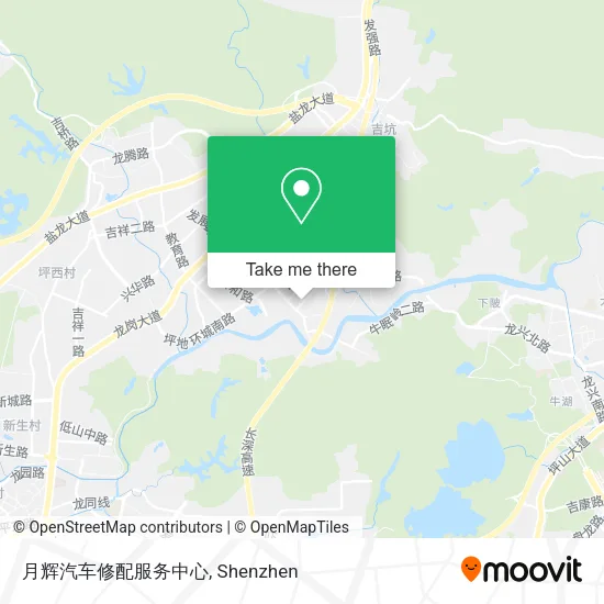 月辉汽车修配服务中心 map