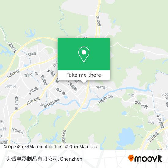 大诚电器制品有限公司 map
