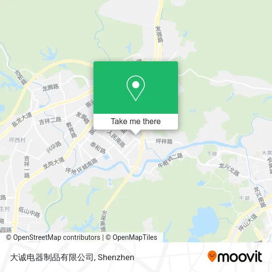 大诚电器制品有限公司 map