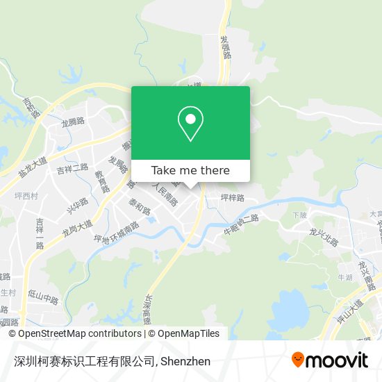 深圳柯赛标识工程有限公司 map