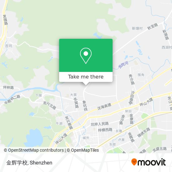 金辉学校 map
