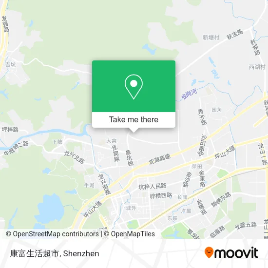 康富生活超市 map
