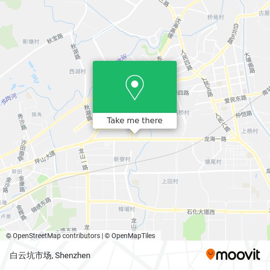 白云坑市场 map