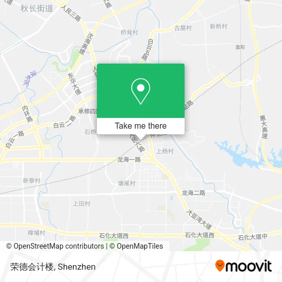 荣德会计楼 map