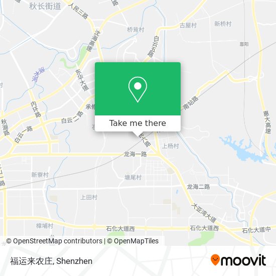 福运来农庄 map