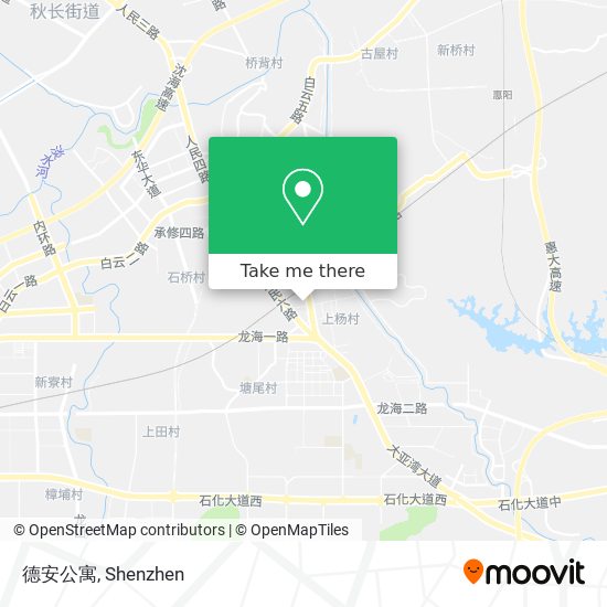 德安公寓 map