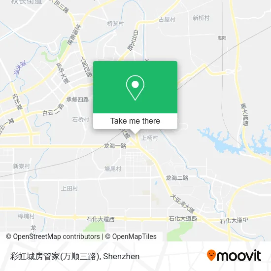 彩虹城房管家(万顺三路) map