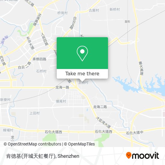 肯德基(开城天虹餐厅) map