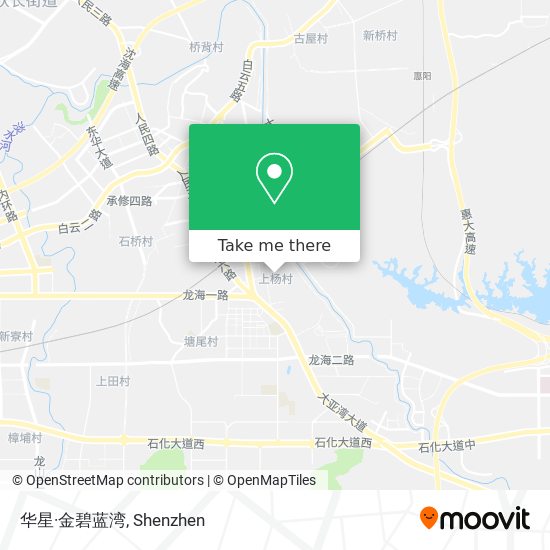 华星·金碧蓝湾 map