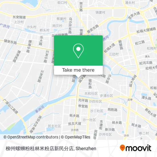 柳州螺蛳粉桂林米粉店新民分店 map