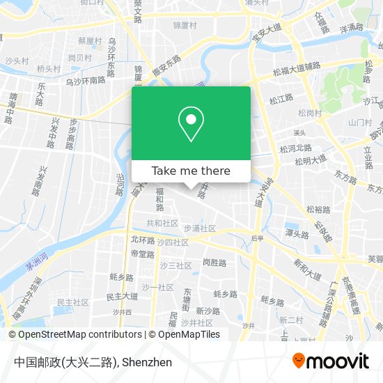 中国邮政(大兴二路) map