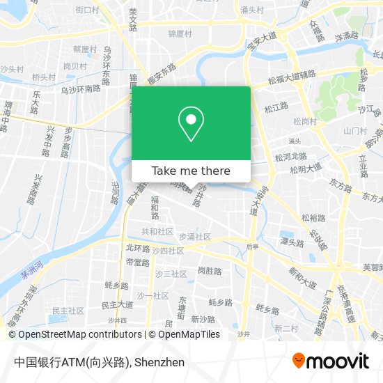 中国银行ATM(向兴路) map