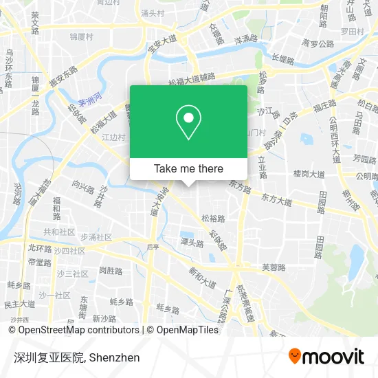 深圳复亚医院 map