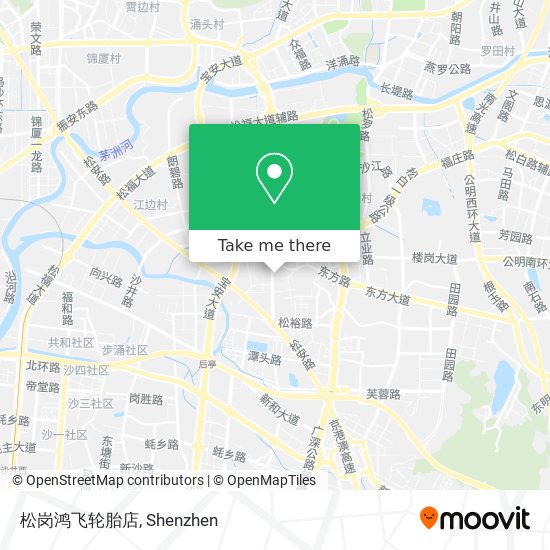 松岗鸿飞轮胎店 map