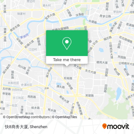 快8商务大厦 map