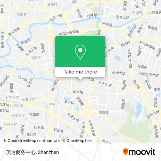 茂达商务中心 map