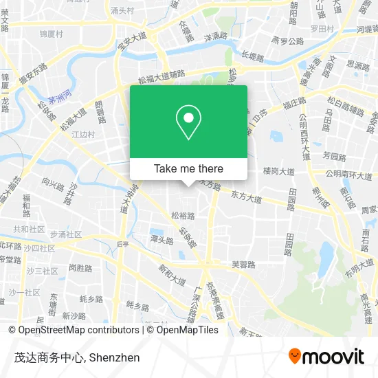 茂达商务中心 map
