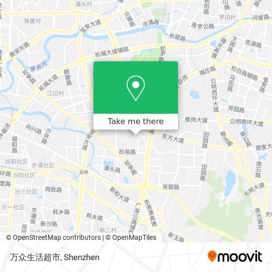 万众生活超市 map