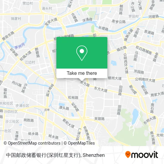 中国邮政储蓄银行(深圳红星支行) map