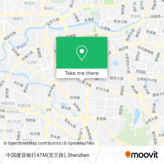 中国建设银行ATM(宜兰路) map