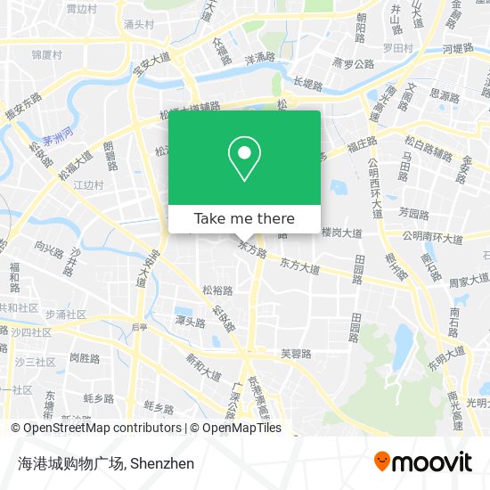 海港城购物广场 map