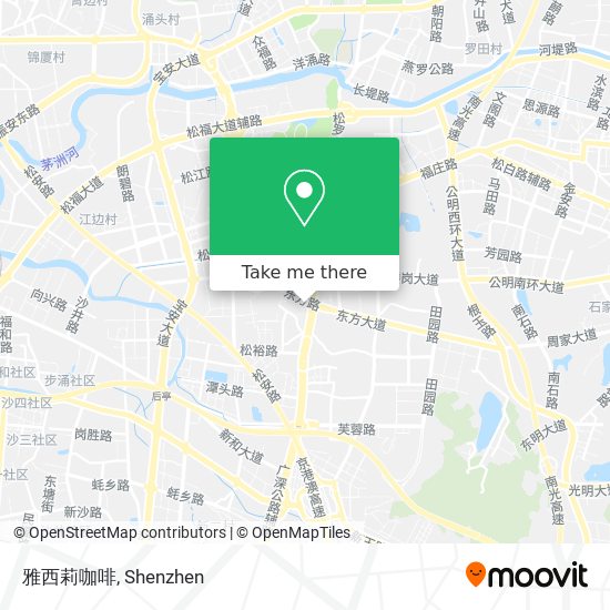 雅西莉咖啡 map
