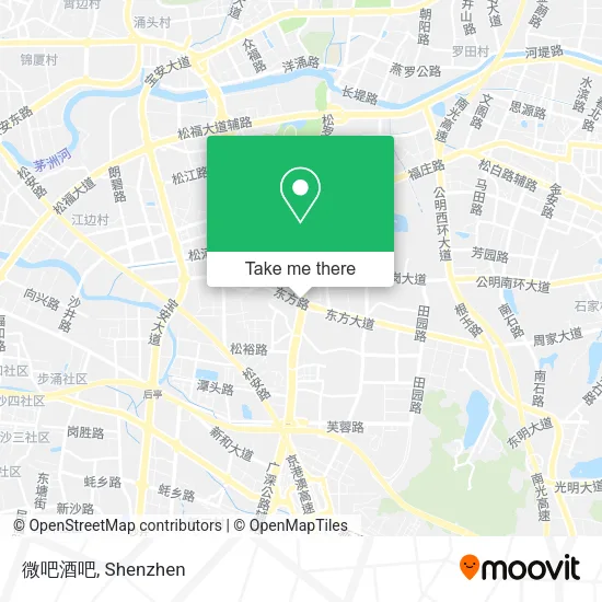微吧酒吧 map