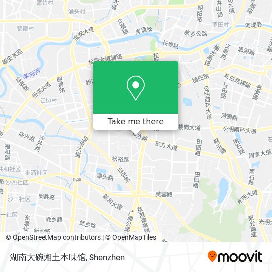 湖南大碗湘土本味馆 map