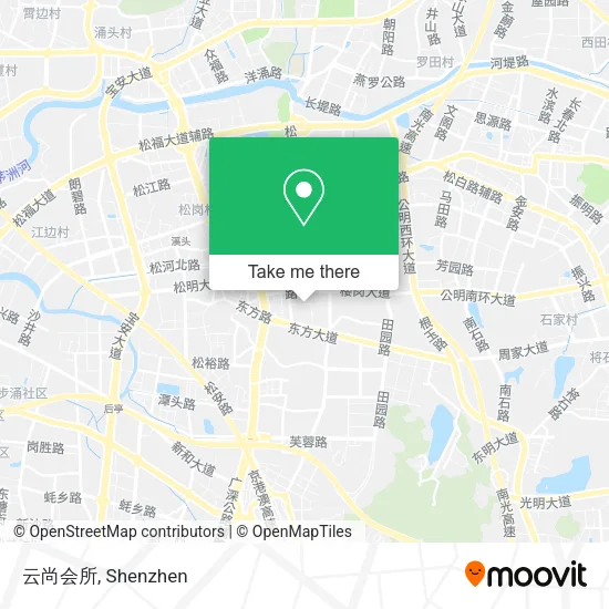 云尚会所 map