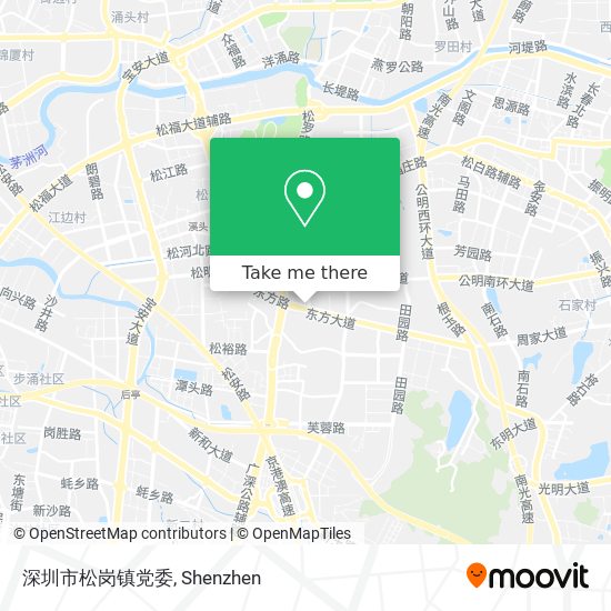 深圳市松岗镇党委 map