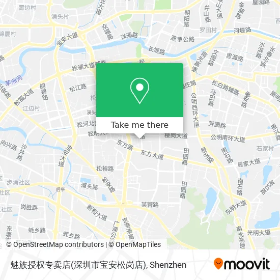 魅族授权专卖店(深圳市宝安松岗店) map