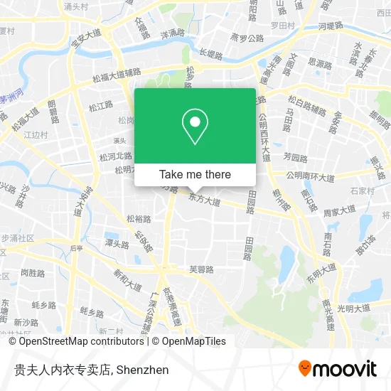 贵夫人内衣专卖店 map