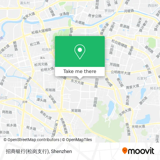 招商银行(松岗支行) map